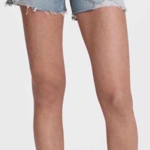 Rag & Bone Womens Denim Dre Low-Rise Frayed Hem Shorts Size 29 - Picture 1 of 5